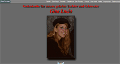Desktop Screenshot of gina-lucia.de