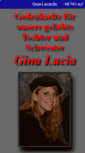 Mobile Screenshot of gina-lucia.de